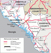 McCormick County South Carolina